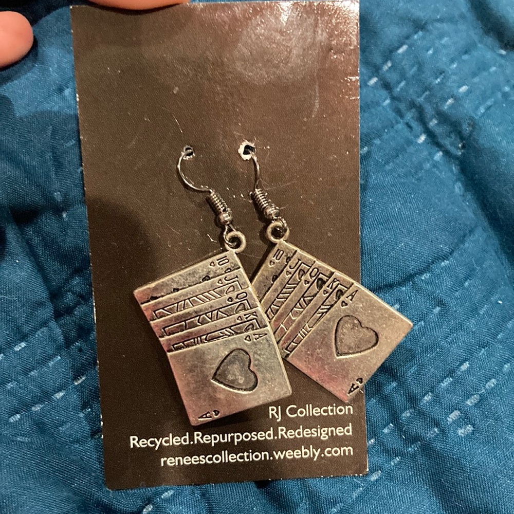 Playing Cards Earrings